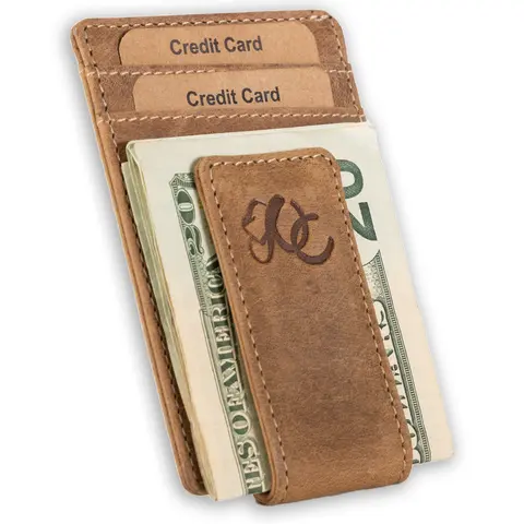 UC Men's Cowhide Front-Pocket Wallet - Slim, Minimalist, RFID Blocking, High-Quality Compact Size Accessories, Wallet Cards Holder, Men's Stuff, Boyfriend Birthday Gift for Colleagues