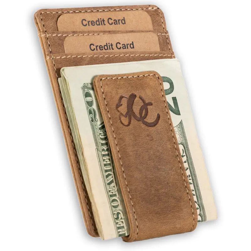 UC Men's Cowhide Front-Pocket Wallet - Slim, Minimalist, RFID Blocking, High-Quality Compact Size Accessories, Wallet Cards Holder, Men's Stuff, Boyfriend Birthday Gift for Colleagues