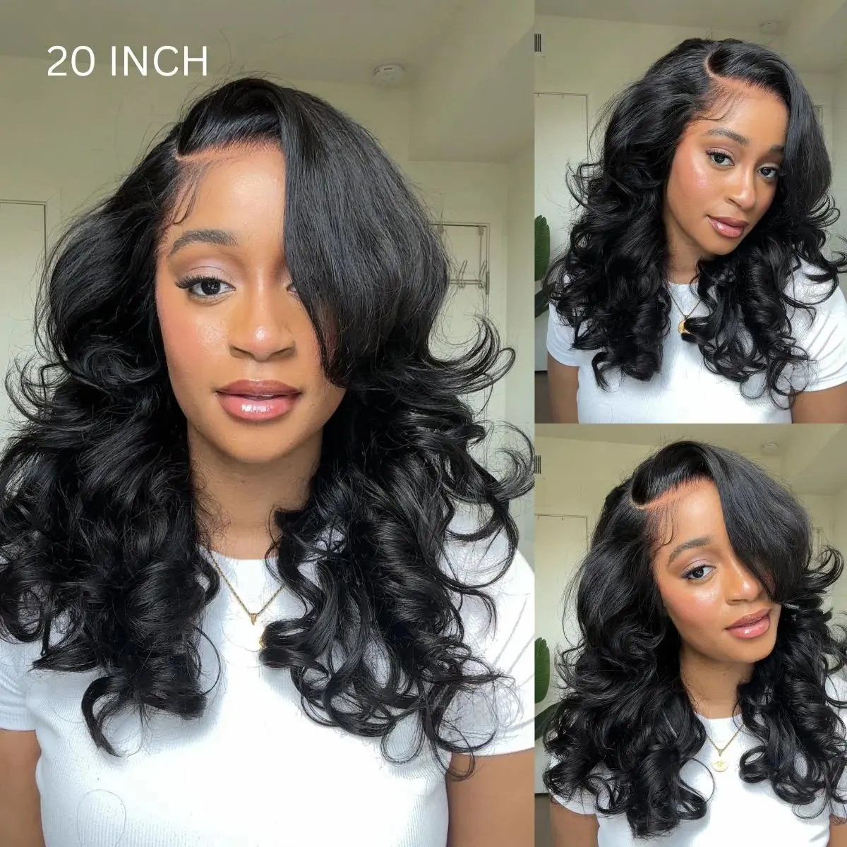 【Pre Everything Peacock Curls 】18“ Limited Stock:Trendy Butterfly Cut Face- Framing Peacock Curls Pull Go 13x6 Full Glueless Lace Front Wig Pre-Styled Heavy Layers Cut Body Wave Natural hairline Human Hair 250% Density Wave Wig,summerhairstyles