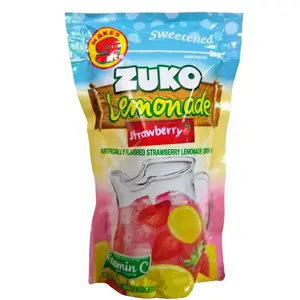 Zuko Strawberry Lemonade Drink Mix 14.1 Ounce Package Beverage Mix