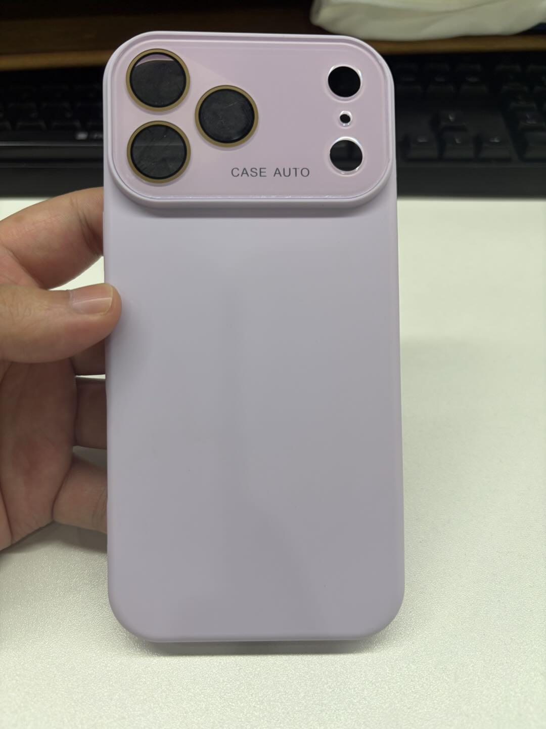 Minimalist Solid Color Protective Case for iPhone 17/16/15/14/13 Series-995