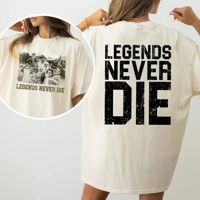 The Sandlot Nostalgia Tee, A Must-Have for Every Fan of the Iconic Movie, Sandlot Movie Merch,Fan Gift Women Clothing Crewneck Cotton women