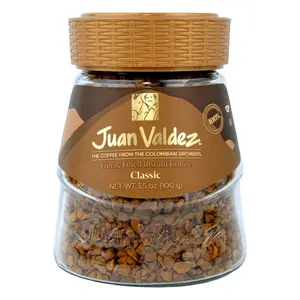 Juan Valdez Cafe Classic Freeze Dried Instant Coffee 3.5 oz 100g Colombian Growers Blend