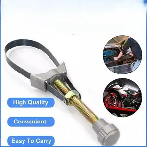 NEW Auto Car Diameter Adjustable Oil Filter Removal Strap Wrench Tool,Car Oil Filter Wrench.