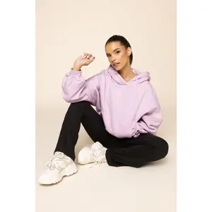Pullover Cloud Hoodie - Pink Lilac
