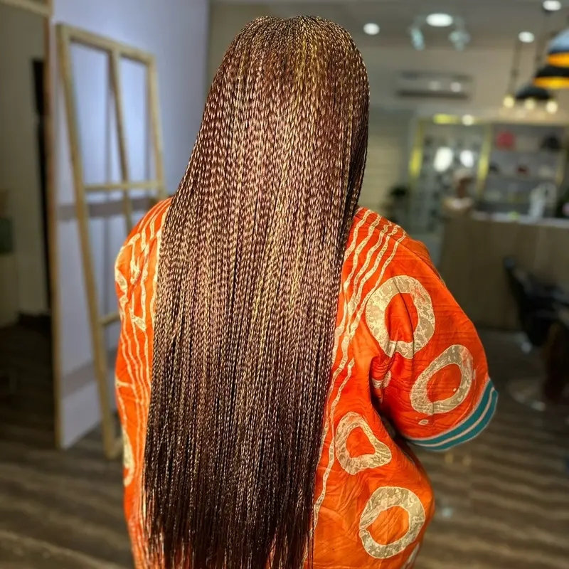 Fulani Braided Wig - Sisi Straight Wig for Women