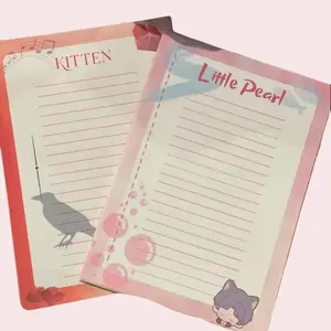 Love and Deepspace Notepads Lined Notebook Customized with Unique Love Interest from Mobile Game for Playful Note-taking Handmade Design Ideal for Mobile Game Fans - Crafted