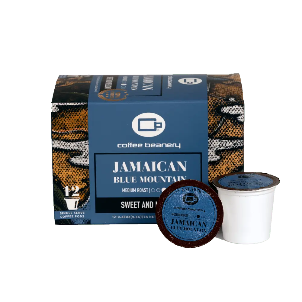 Jamaican Blue Mountain Specialty Coffee Pods | 100% Authentic