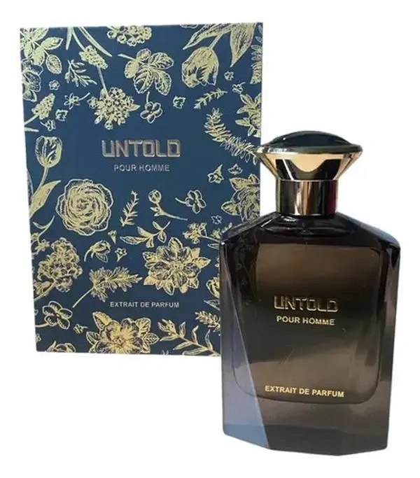 Fragrance Story Untold Extrait De Parfum Spray For Men 3.4 Ounce
