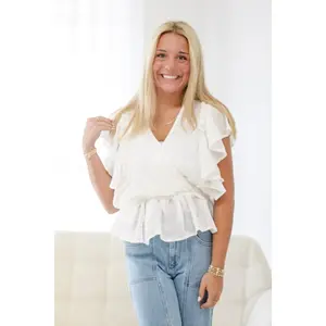 Adding Some Ruffles Top