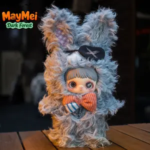 CALEMBOU MayMei Dark Forest Series Plush Blind Box V2, Cute Stuffed Blind Box Doll Kawaii Mystery Vinyl Plush Toys Collectible for Birthday Christmas Gift Blindbags Surprise Set Blindbags