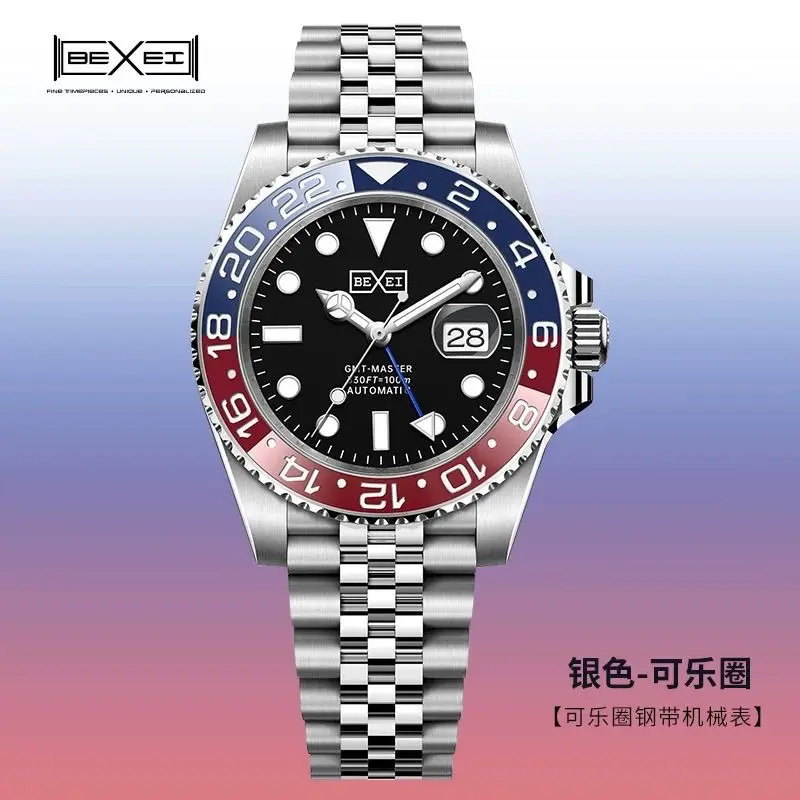 China's largest factory manufactures unisex stylish Swiss-movement waterproof mechanical watches