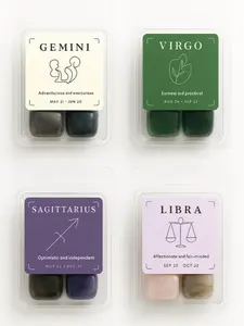 RARE. Zodiac Crystal Pack: 6 Intuitively Chosen Crystals for Your Sign with Mini Guide & Ritual for Grounding Courage and Clarity