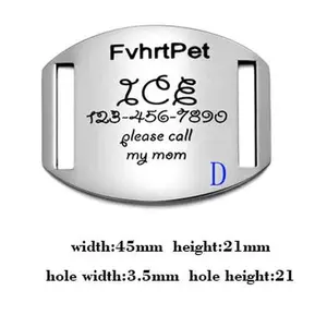 Pet Dog Cat Id Tag Customized For Stainless Steel Free Carvings Name Phones Personalized ID TAG Pet Dog COLLAR Products Supplies