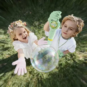 2025 New Magic Smoke Bubble Machine! Elastic Bubbles + Colorful Fog Wand - Portable Interactive Party Toy 🎉