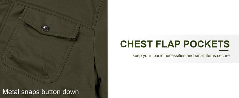 Men's Vintage Western Trucker Jacket 2025 Sherpa-Lined Winter Coat Fleece Casual Outerwear with Multiple Pockets Khaki Beige Long Sleeve Warm Cotton Shell