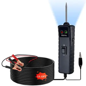 P50 Pro Power Circuit Probe Tester, 6-24V DC Automotive Circuit Tester with Component Activation, Dual LEDs, Manual Reset Protection, Polarity & Continuity Test, Short Finder, Relay Tester