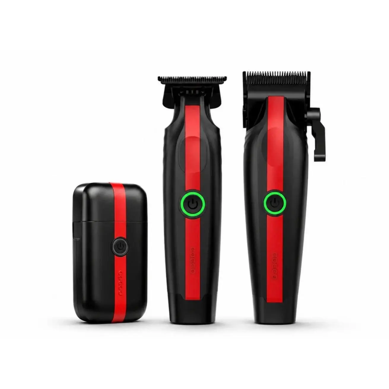 Cocco Veloce Lite Clipper and Trimmer and get Shaver FREE Black/Red