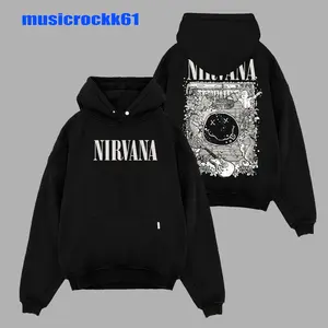Retro New Nirvana Nevermind band HOODIE , Nirvana T-Shirt , Music Graphic Tee, Rock Band Shirt, Retro Music Tee, Rock Music Lover Shirt, Vintage Band Shirts Casual Comfort Cotton Fabric Fit Top , Top Men's and Women's Clothing . Streetwear