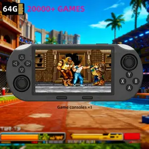 Sf3000 Handheld Game Console, HD Screen, Real Color Reproduction, Professional Gaming Chipset, 3000mah Battery, Stand Included, Video Music Player