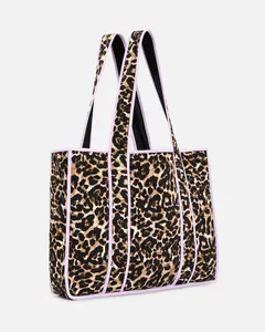 The Piped Leopard Tote