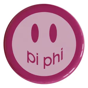 Pi Beta Phi Smile Sorority Button