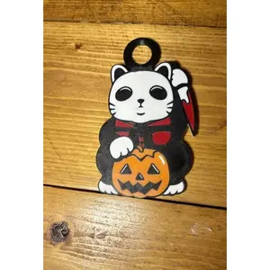 Killer Cat Keychains