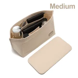Bag Organizer for Handbags &Tote Felt Bag Compatible with Speedy and Neverfull Travel Portable Purse Organizer Fit Various Bags Does not apply