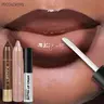【Black Friday】3-Pcs Glossy Lip Set, Lip Liner & Lipstick & Lip Oil, Nourishing & Non-Sticky, High Shine Lip Kit