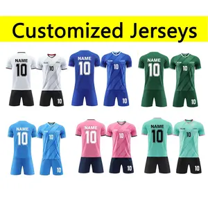 2025 Football Jerseys 【Custom Soccer Jersey-DI your name&number】 Personalized Team Name Number Sports Shirt Customize Futbol Logo Jerseys for Kids Men Boys Youth