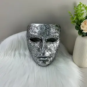 King Baldwin IV Mask, Handmade Resin Craft Mask For Cosplay, Baldwin IV Mask Halloween Easter Carnival For Halloween Party Costume Props