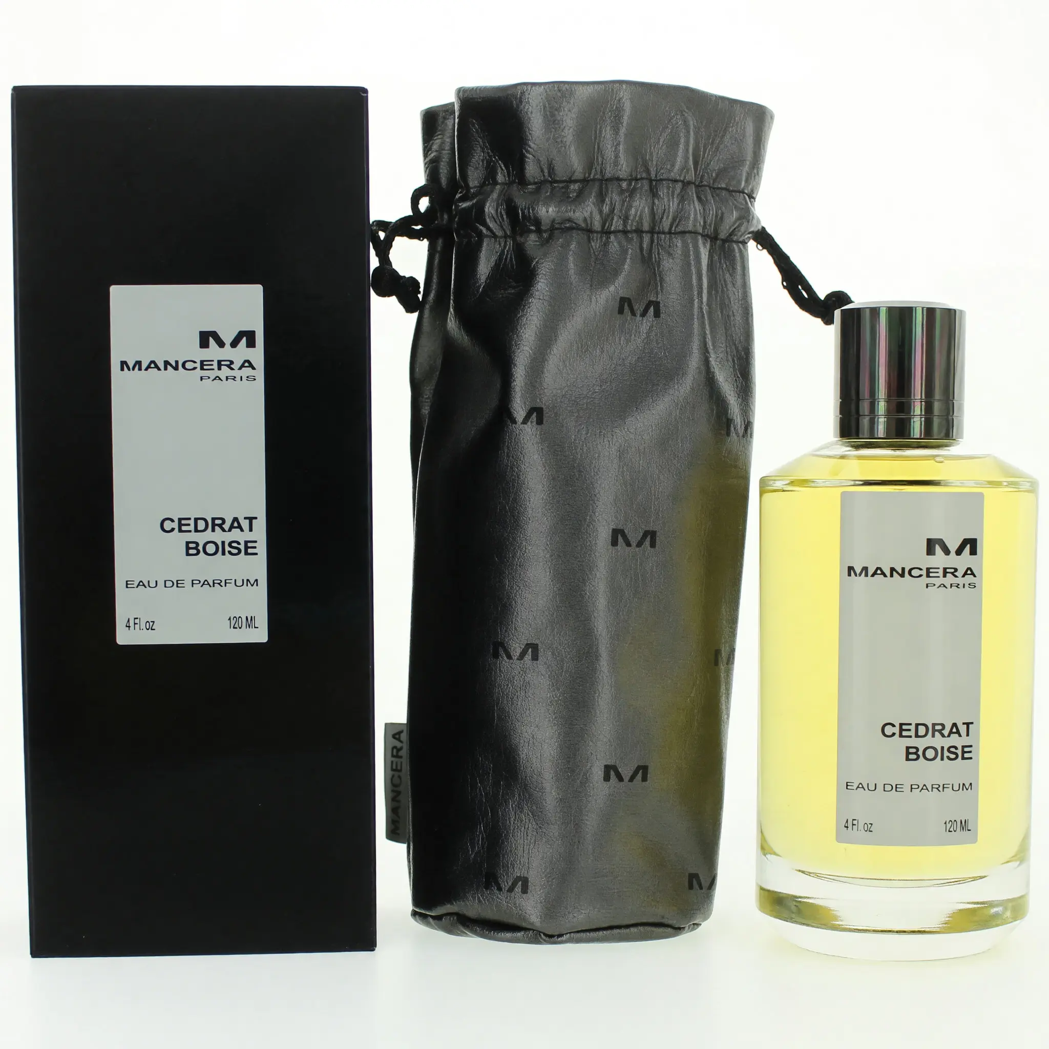Mancera Cedrat Boise Unisex Eau de Parfum Spray Bottle - 4 fl oz, Aromatic Woody & Earthy Fragrance with Cedar, Citrus, Fruity, Jasmine, Lemon, Musk, Spicy, Vanilla Notes