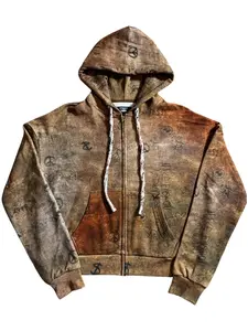 Graffiti Hoodie Tweed