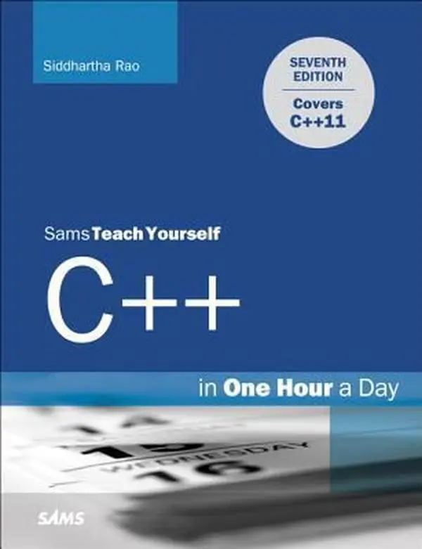 USED Book - Sams Teach Yourself C++ in One Hour a Day by Siddhartha Rao (Paperback) - english