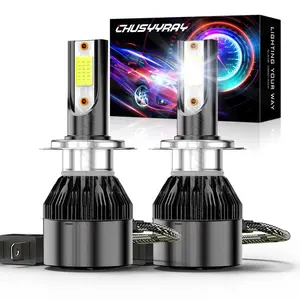 For BMW E90 LCI E91 E81 E87 Pair H7 LED Bulbs Headlight Kit CANBUS ERROR FREE