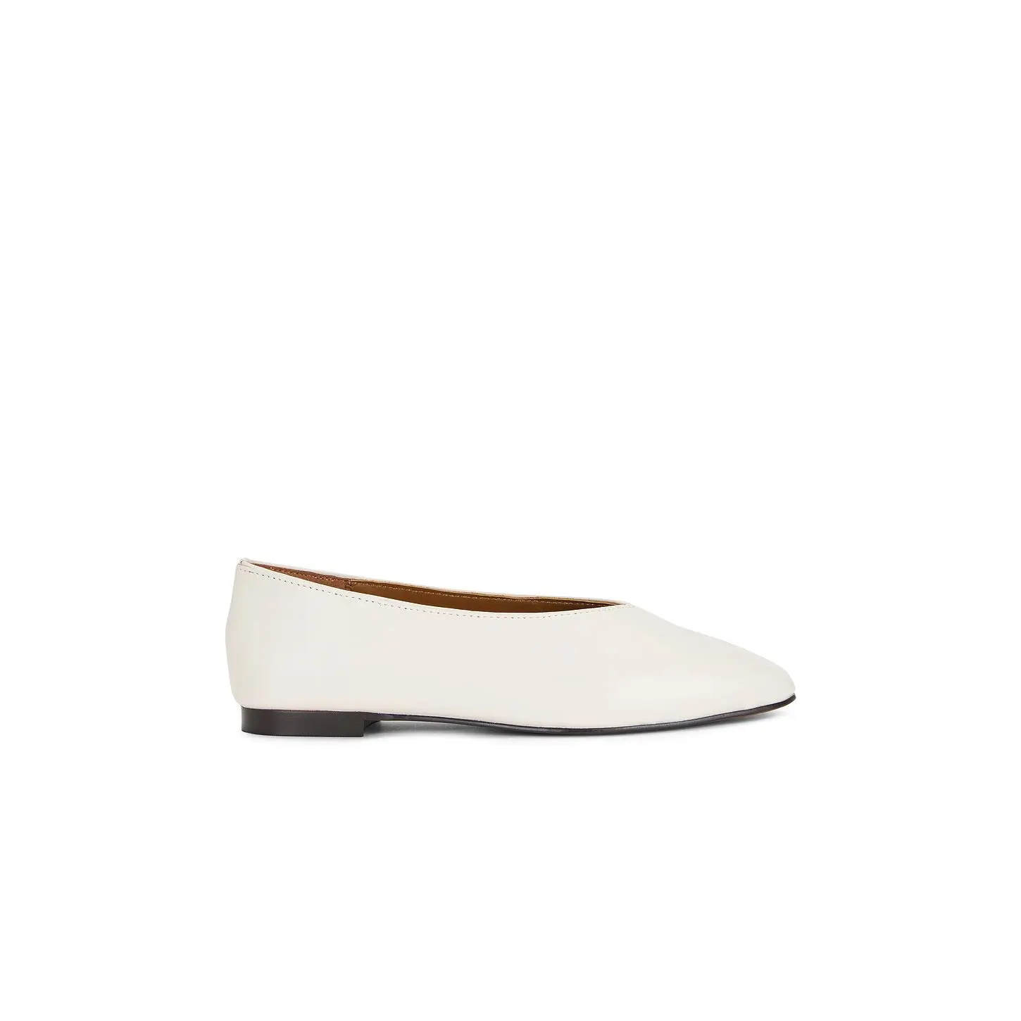 Madewell Sage Ballet Flat in Pebble Stone