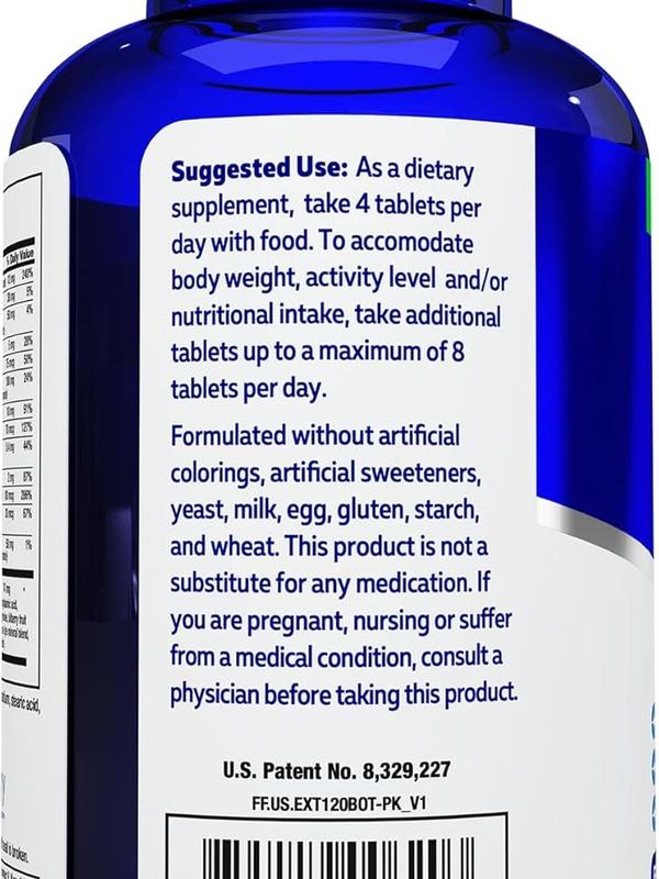 Focus Factor Extra Strength Boost Memory, Focus & Clarity | Brain Support for Adults | 120 Tabs