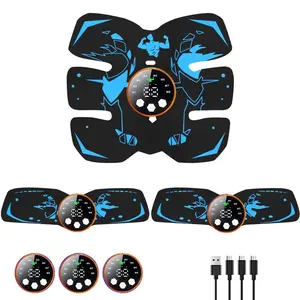 Abdominal Exercise Massager, 1 Set USB Rechargeable Abdominal/Arm/Leg Muscle Strength Trainer, Fitness Equipment for Home Gym
