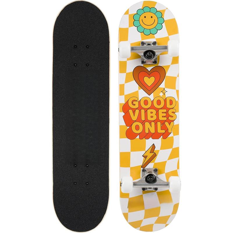 skateboard carry Skateboards for Beginners,31 * 8 inches Complete Skateboards for Kids,Boys,Girls and Adults,7 Layer Maple Wood,Double Kick Deck Concave Standard and Tricks Skateboard skater xl skateboard carry Skateboards for Beginners,31 * 8 inches Complete Skateboards for Kids,Boys,Girls and Adults,7 Layer Maple Wood,Double Kick Deck Concave Standard and Tricks Skateboard skater xl