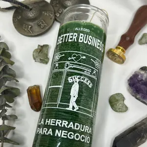 Better Business Glass Candle