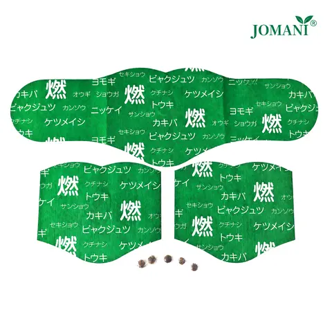 Jomani Herbal Warming Medicinal Abdomen Patches - Scented Japanese Strong-Herb Portable Skin-Friendly Heated Pads for Self-Treat Daily Beauty & Personal Care (Multiple Packs), Portable Heated Heat Patches