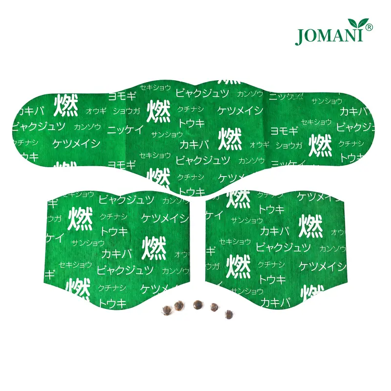 Jomani Herbal Warming Medicinal Abdomen Patches - Scented Japanese Strong-Herb Portable Skin-Friendly Heated Pads for Self-Treat Daily Beauty & Personal Care (Multiple Packs), Portable Heated Heat Patches