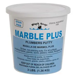 Black Swan Manufacturing 139219059 9 oz 01190 Marble Plus Plumbers Putty