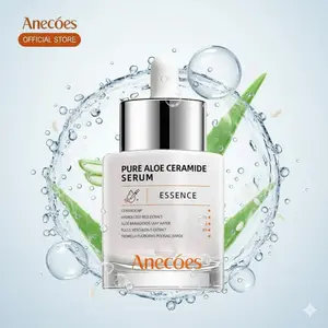 2 Pcs ANECOES Redness Relief Moisture Serum | 3-Step System to Instantly Calm & Hydrate Sensitive Skin | With Rice, Ceramide NP & Tremella for Barrier Repair & Even Glow (1.23 fl oz)