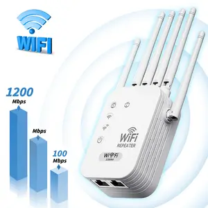 WiFi Extender Signal Booster for Home,Dual-Band Wireless Repeater with Ethernet Port,Dual Band (2.4G/5G) Extender with Repeater/AP Dual Mode,Creates Strong Network for 50+ Devices,Up to 3000 Sq Ft