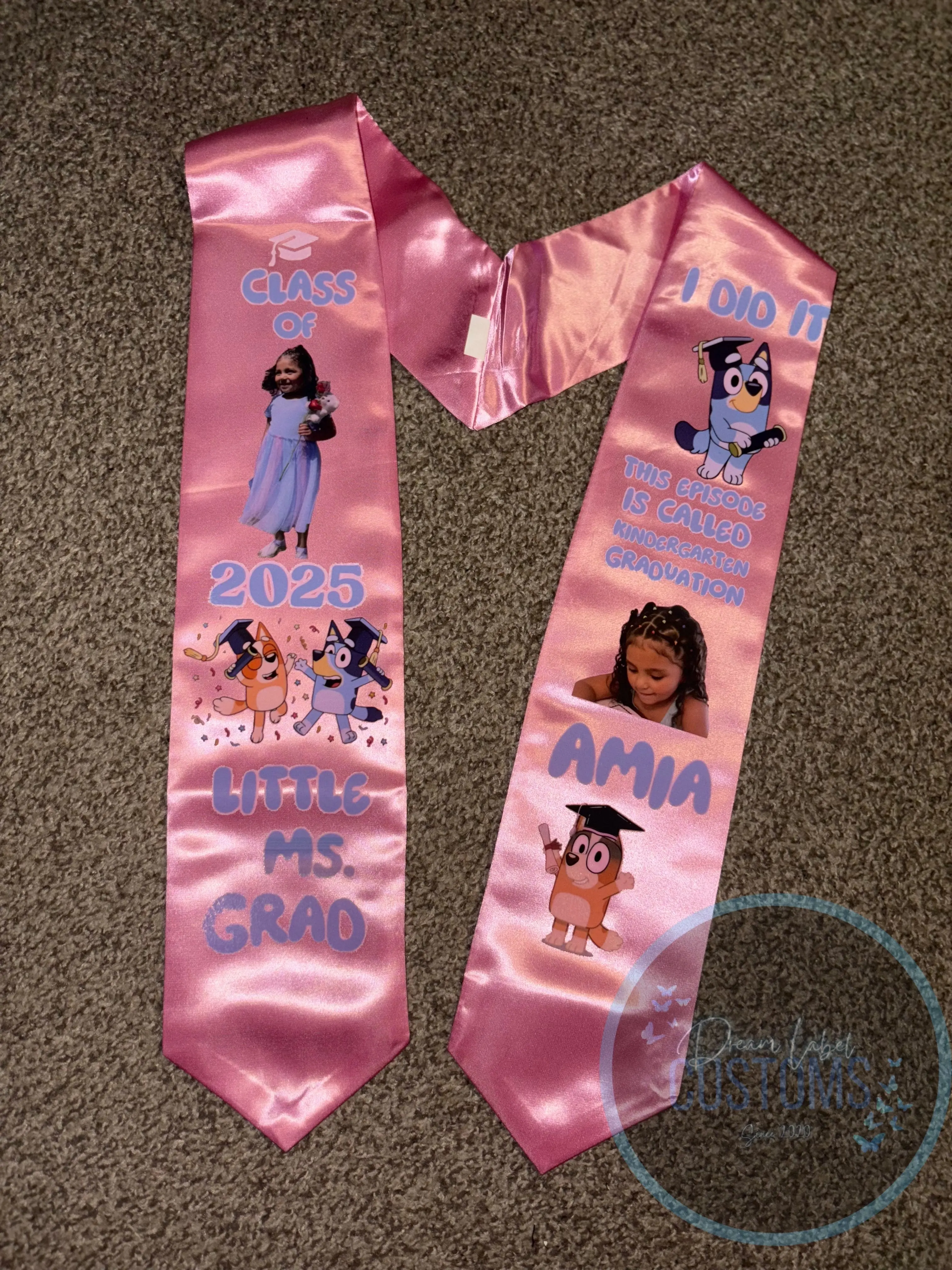 Custom Graduation Stole