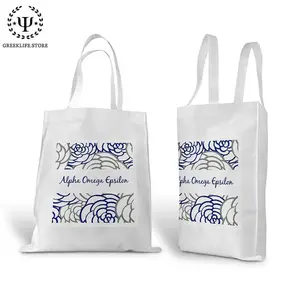Alpha Omega Epsilon Canvas Tote Bag