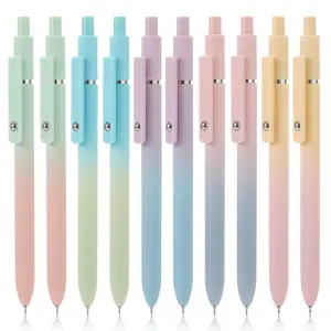 10 Pack Gel Pens | Smooth Writing 0.7mm Black Ink | Quick Dry Black Ink for Journaling, Notes & Daily Writing | Aesthetic Office & School Supplies | Perfect Gift for Students