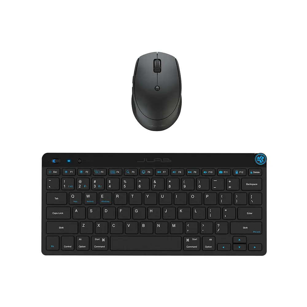 JLab GO Mouse-Keyboard - Compact and Portable Computer Keyboard JLab GO Mouse-Keyboard - Compact and Portable Computer Keyboard