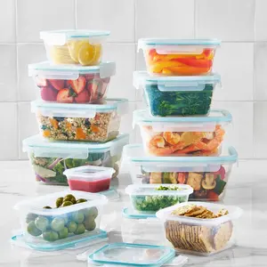 MCIRCO 24-Piece Glass Food Storage Containers with Upgraded Snap Locking Lids,Glass Meal Prep Containers Set - Airtight Lunch Containers, Microwave, Oven, Freezer and Dishwasher
